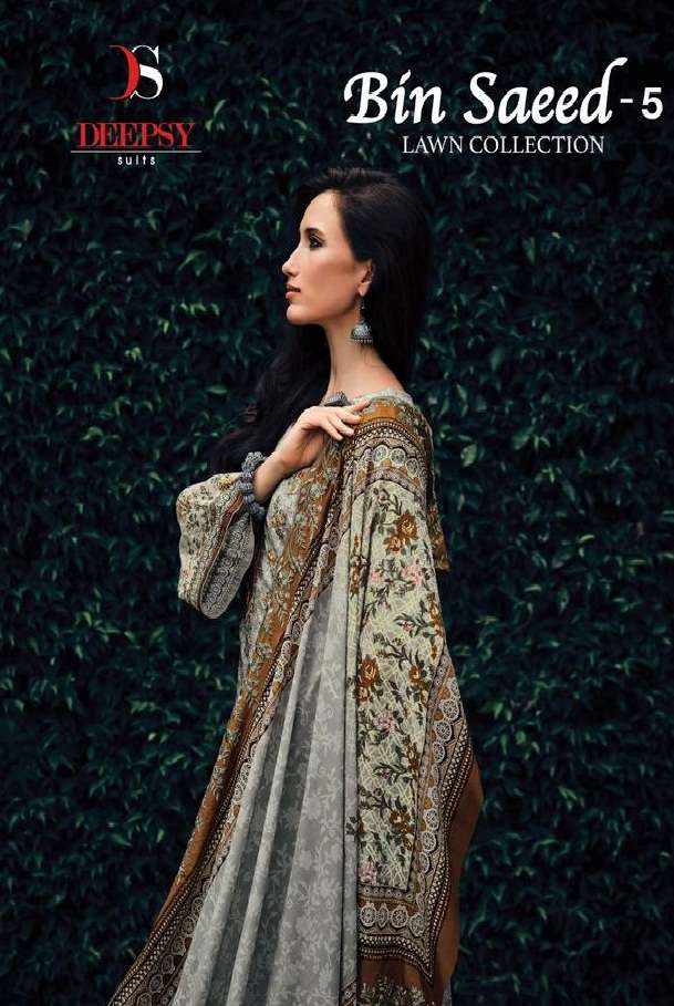 Bin Saeed Lawn-5 by Deepsy